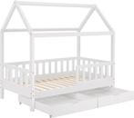 2dekans | Kinderbed Marli - 90 x 200 cm - Wit - Incl., Ophalen of Verzenden, Nieuw