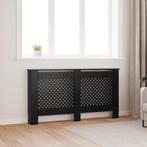 vidaXL Radiatorombouw 152x19x81,5 cm MDF zwart, Verzenden, Nieuw