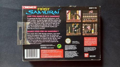 Nintendo - Snes - First samurai - Videogame - In originele, Games en Spelcomputers, Spelcomputers | Overige Accessoires