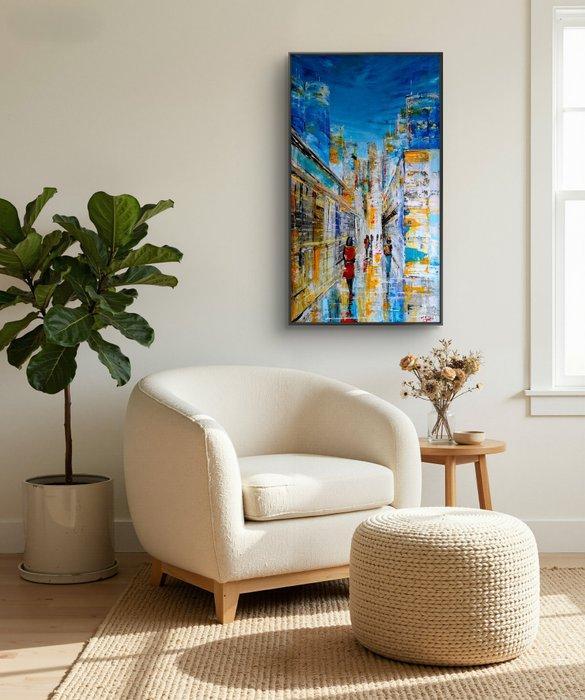 Petra Erengil - Frühlingspuls, Antiek en Kunst, Kunst | Schilderijen | Modern