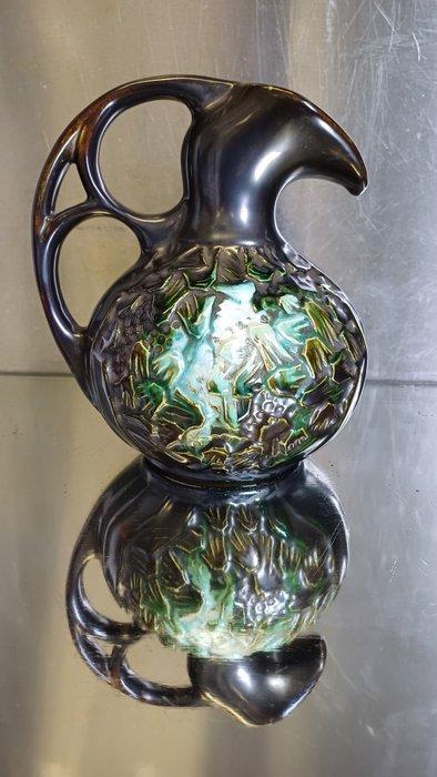 Faïenceries de Thulin - Vase à double anse -  Modèle 528  -, Antiek en Kunst, Kunst | Designobjecten