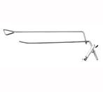 Bgs Technic Wandhaak enkel met klapsluiting 200 x 4,8 mm, Verzenden, Nieuw