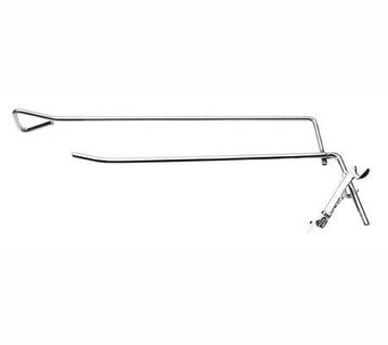 Bgs Technic Wandhaak enkel met klapsluiting 200 x 4,8 mm, Verzenden
