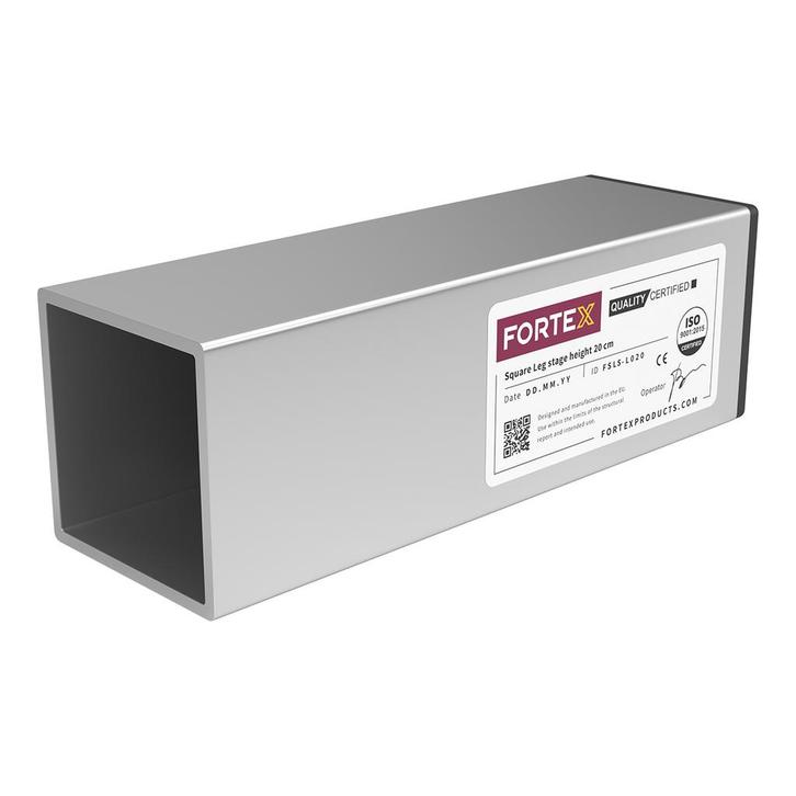 FORTEX STAGE750 poot vierkant 20 cm podiumhoogte, Muziek en Instrumenten, Licht en Laser, Verzenden