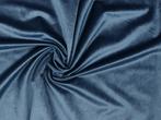 10 meter fluweel stof - Jeans - 150cm breed, 200 cm of meer, Nieuw, Polyester, 120 cm of meer