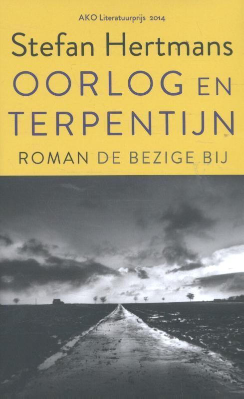 Oorlog en terpentijn 9789023494676 Stefan Hertmans, Boeken, Romans, Zo goed als nieuw, Verzenden