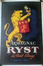 Anonymous - Poster Pubblicitario- Armagnac Ryst - Jaren 1940, Antiek en Kunst, Kunst | Tekeningen en Fotografie