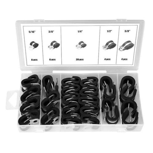 WEBER TOOLS Leiding klemmen 42-delig, Doe-het-zelf en Bouw, IJzerwaren en Bevestigingsmiddelen, Nieuw, Ophalen of Verzenden