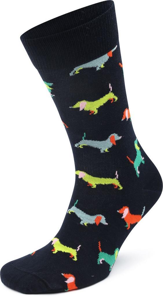 Happy Socks Puppy Love Navy maat 41-46 Heren, Kleding | Heren, Sokken en Kousen, Nieuw, Verzenden