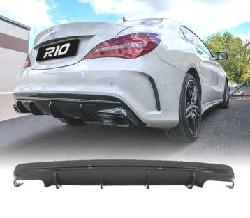 Diffuseur Pour Mercedes Cla C117 Amg 13-15 Look Cla45 Noir B beschikbaar voor biedingen