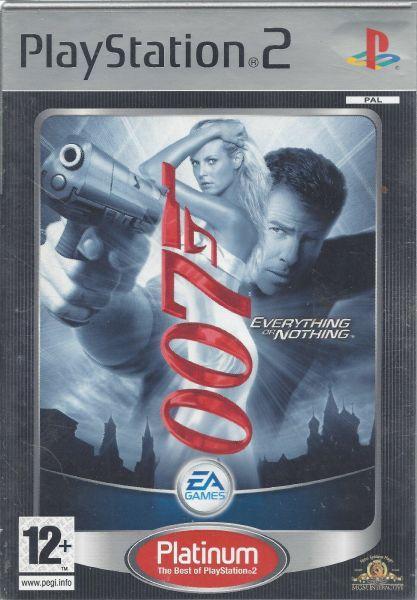James Bond 007 Everything or Nothing-Platinum (PlayStation, Games en Spelcomputers, Games | Sony PlayStation 2, Ophalen of Verzenden