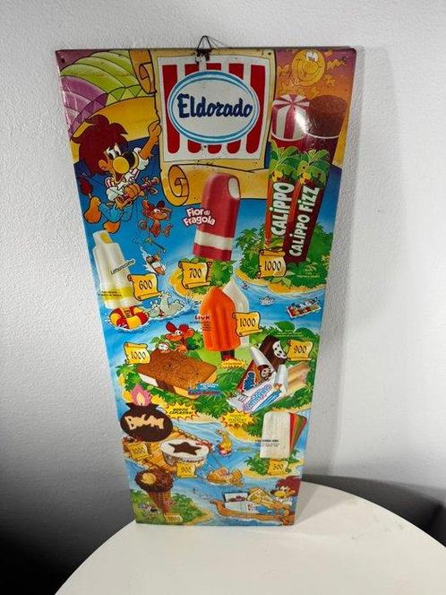 Eldorado - Panneau - Métal, Antiek en Kunst, Antiek | Wandborden en Tegels