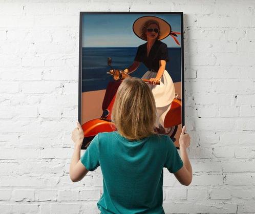 Le Yack (1972) - La Dolce Rider – Édition limitée - Signée à, Antiek en Kunst, Kunst | Schilderijen | Modern