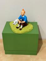 Beeldje - Statuette Moulinsart 47001 - Tintin assis dans