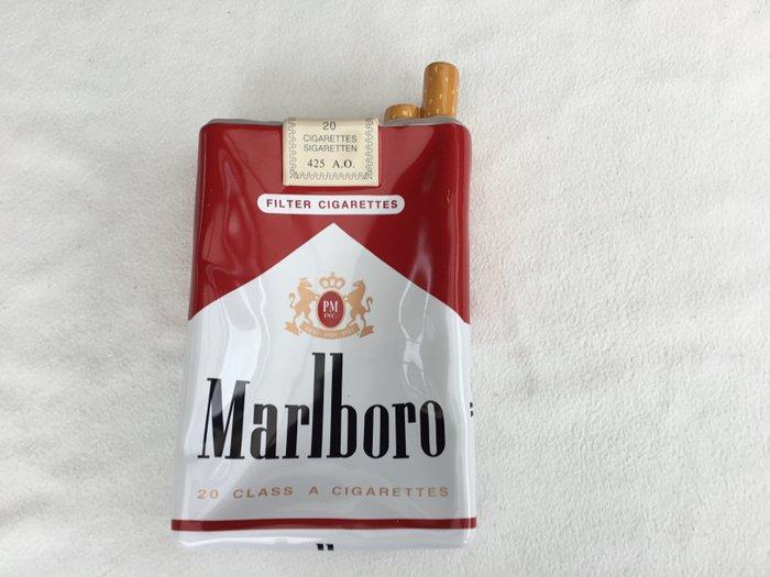 Marlboro - POS (reclameobject voor verkooppunt) - Xxl asbak, Antiek en Kunst, Antiek | Wandborden en Tegels