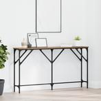 vidaXL Console Tafel Artisan Eiken 140x23x75 cm Bewerkt Hout, Huis en Inrichting, Tafels | Bijzettafels, Verzenden, Nieuw