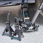 Datona Hydraulische autokrik - 2,5 ton met assteunen 6 ton, Auto diversen, Krikken, Ophalen of Verzenden, Nieuw