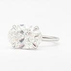 Ring - 14 karaat Witgoud - 2.05ct. tw. Diamant (Lab-grown) -, Handtassen en Accessoires, Ringen, Nieuw