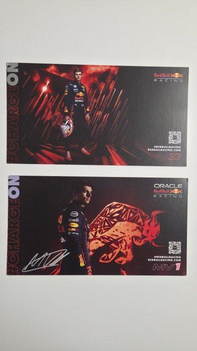 Red Bull Racing - Max Verstappen - kaart Red Bull Max, Collections, Marques automobiles, Motos & Formules 1