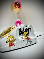 Tafellamp - Plastic, Koper, Metaal - Discofoon uit de jaren, Antiek en Kunst