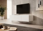Meubella TV-Meubel Calabas wit 150 cm hangend, Huis en Inrichting, Overige materialen, 100 tot 150 cm, Verzenden, Nieuw