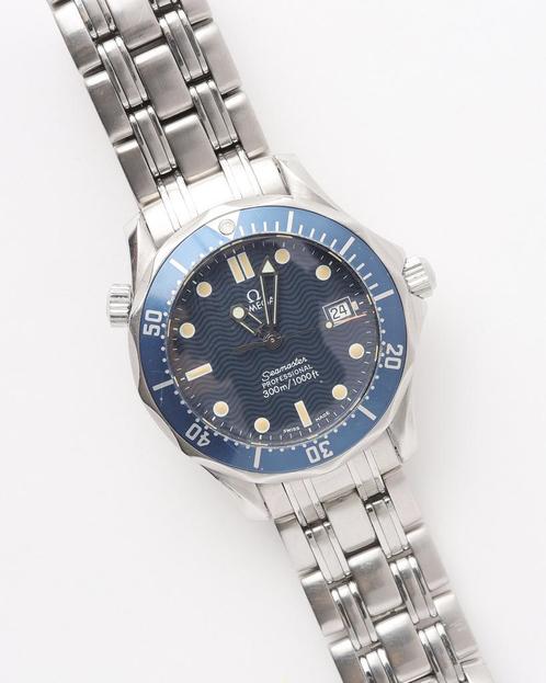 Omega Seamaster Diver 300 M 2561.80 uit 1995, Handtassen en Accessoires, Horloges | Heren, Verzenden