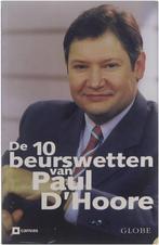 De 10 beurswetten van Paul DHoore 9789054667612 P. Dhoore, Verzenden, Gelezen, P. D'hoore