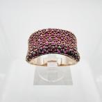 Ruby (tested) - 925 Zilver - Ring - Robijnen