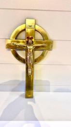 Croix - Bronze doré - 1950-1960 - Kruis - 41 cm, Antiek en Kunst