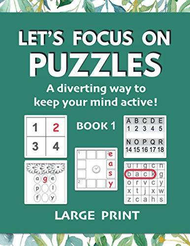 Lets Focus on Puzzles: A diting way to keep your mind, Boeken, Overige Boeken, Gelezen, Verzenden
