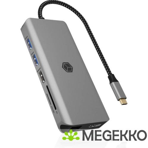 ICY BOX IB-DK4061-CPD Bedraad USB 3.2 Gen 1 (3.1 Gen 1), Informatique & Logiciels, Supports d'ordinateur portable, Envoi