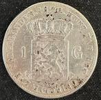 Nederland. Willem I. 1 Gulden 1840 Willem I (Zonder, Postzegels en Munten