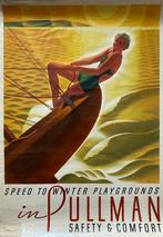 William P Welsh - Original Rare Art Deco Poster By William P