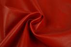 10 meter skai leer - Rood - 145cm breed, Hobby en Vrije tijd, Stoffen en Lappen, Verzenden, 120 cm of meer, Leer of Kunstleer