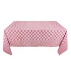 Tafelkleed Rood en Wit Geblokt 140x240cm 100% Katoen - Treb, Huis en Inrichting, Keuken | Textiel, Verzenden, Nieuw, Overige kleuren