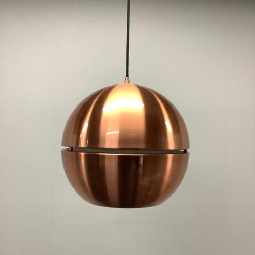 Retro 40 hanglamp collectie ZUIVER, doorsnede 40 cm, koper, Huis en Inrichting, Lampen | Hanglampen, Gebruikt, Metaal