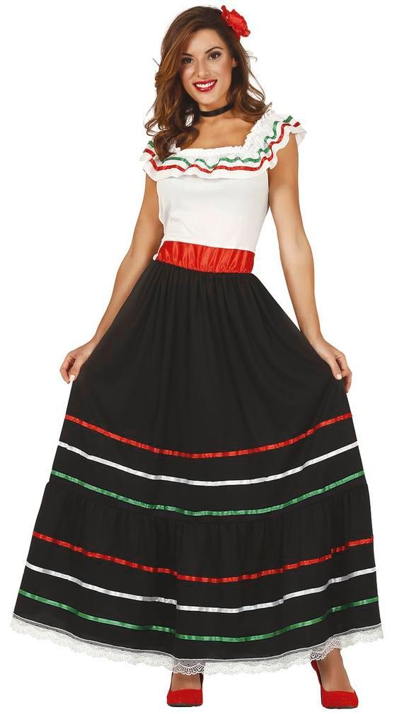 Mexicaans Jurk Dames, Kleding | Dames, Carnavalskleding en Feestkleding, Nieuw, Verzenden