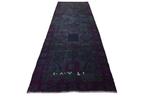 Donkere vintage runner - Vloerkleed - 295 cm - 100 cm - met, Nieuw