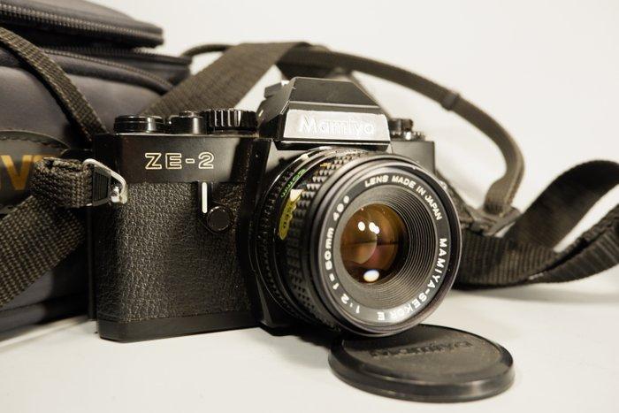 Mamiya ZE-2 Quartz + Mamiya-Sekor E 2/50mm | Analoge camera, Audio, Tv en Foto, Fotocamera's Analoog