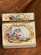 Grand nécessaire de toilette de voyage - Émail - Boîte de, Antiquités & Art