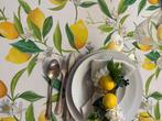 Nappe avec citrons, motif méditerranéen - Nappe - 1.8 m -