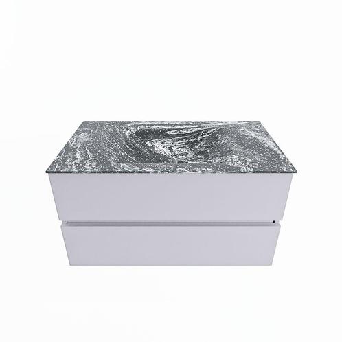 MONDIAZ VICA-DLUX 90cm badmeubel onderkast Cale 2 lades., Doe-het-zelf en Bouw, Sanitair, Overige typen, Nieuw, Ophalen of Verzenden