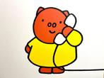 Dick Bruna - Boris Bear on the phone 1980