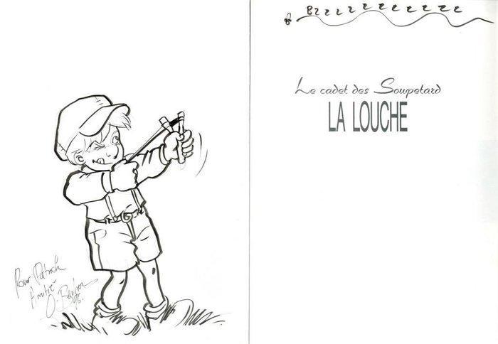 Le Cadet des Soupetard T1 + T2 + 2x dédicace - 2x C - EO/Ré, Boeken, Stripverhalen