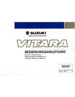 1992 SUZUKI VITARA INSTRUCTIEBOEKJE DUITS, Autos : Divers, Modes d'emploi & Notices d'utilisation
