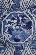 Edo Period (1603-1868), Wanli Kraak style - Four Geese in a