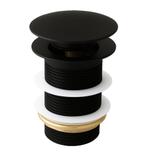 Afvoerplug Mat Zwart Pop up Plug voor Wastafel, Verzenden, Nieuw