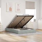 vidaXL Ottoman bedframe zonder matras 140x200 cm fluweel, Huis en Inrichting, Slaapkamer | Bedden, Verzenden, Nieuw