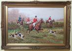 John A. Harrington Bird (1846-1936) - La caccia alla volpe -, Antiek en Kunst