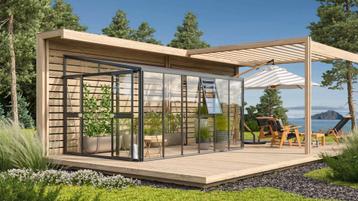 NIEUW - Athena muurkas zwart 10,56 m², Verzenden